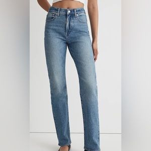 Madewell Petite 90s Straight Jean